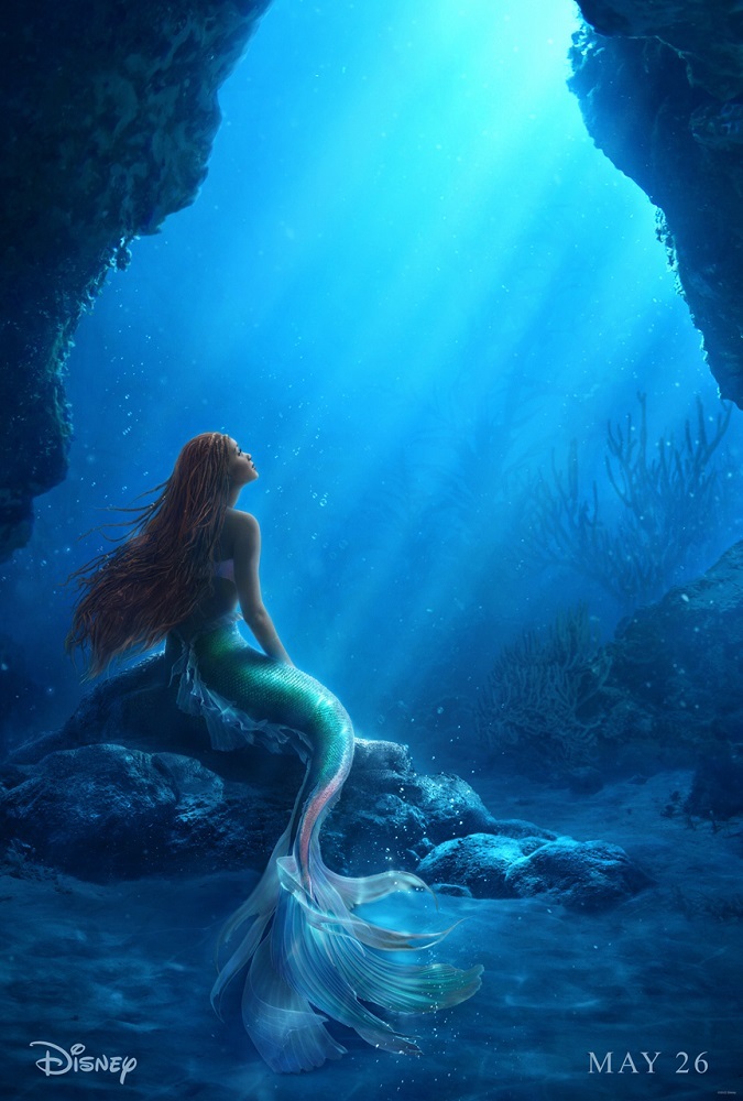 映画『リトル・マーメイド』US版ポスター （C）2022 Disney Enterprises, Inc. All Rights Reserved.