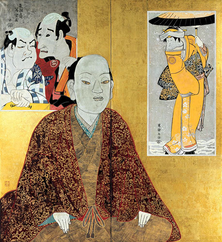 片岡球子《面構 東洲斎写楽》1971年_神奈川県立近代美術館
