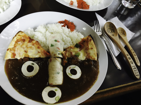 ちくわピザカレー