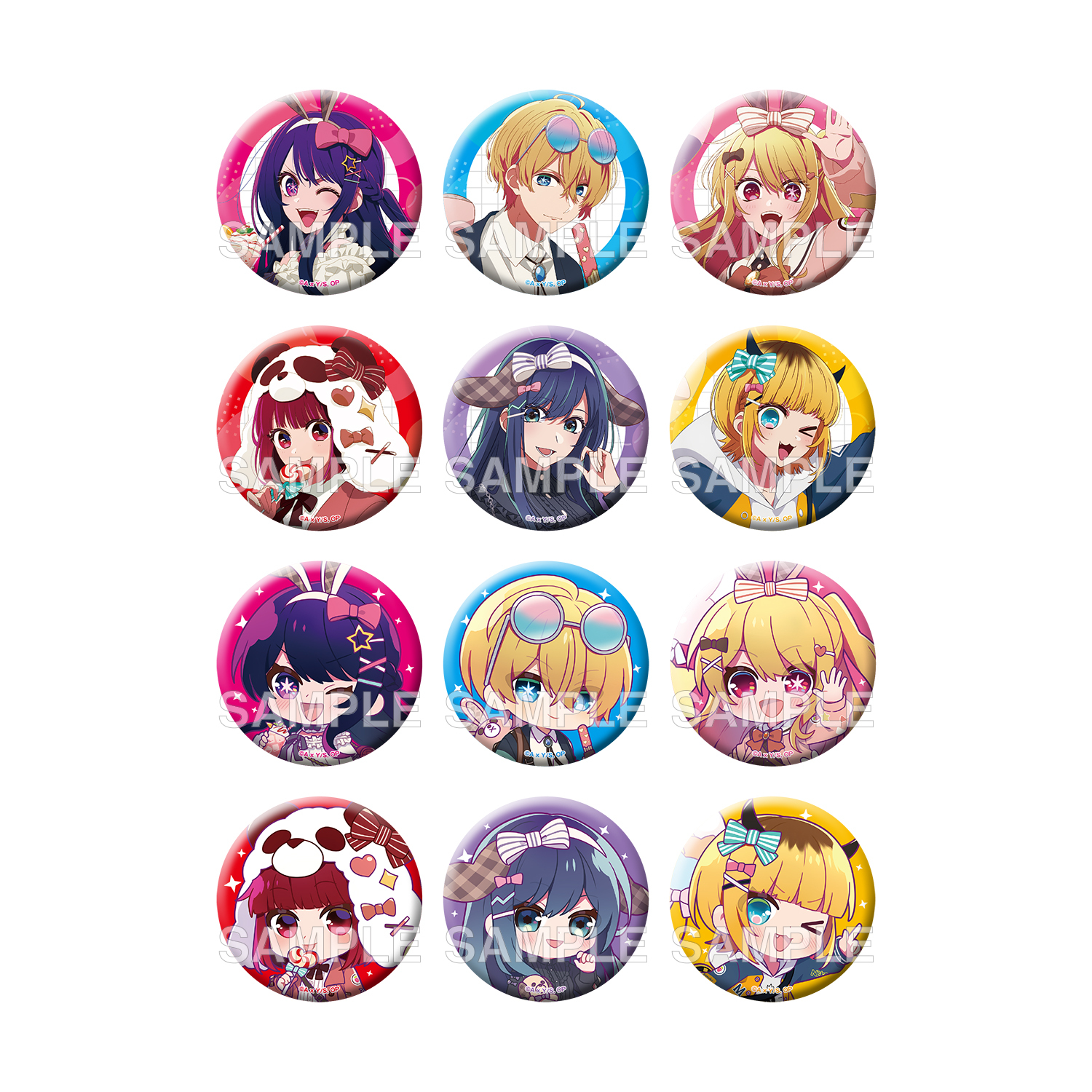 【推しの子】トレーディング缶バッジ Exhibition ver.2  【価格】1PACK：440円／1BOX：5,280円