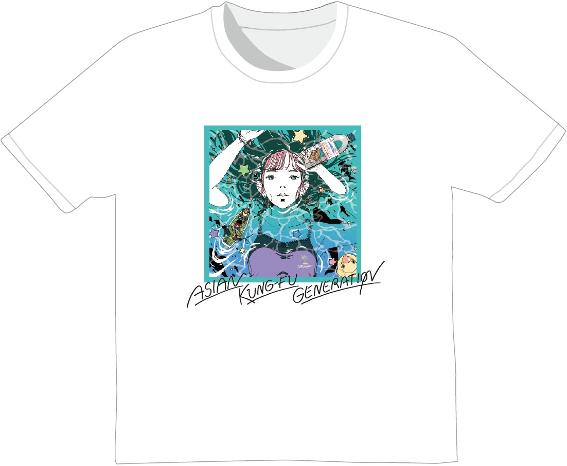 画像 Asian Kung Fu Generation 中村佑介イラストによるニューシングルのジャケ写 完全生産限定盤tシャツデザイン公開 の画像4 7 Spice エンタメ特化型情報メディア スパイス