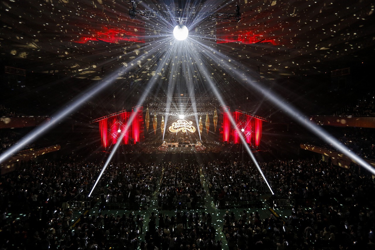THE BAWDIES 2019.1.17 日本武道館 撮影＝橋本 塁(SOUND SHOOTER)