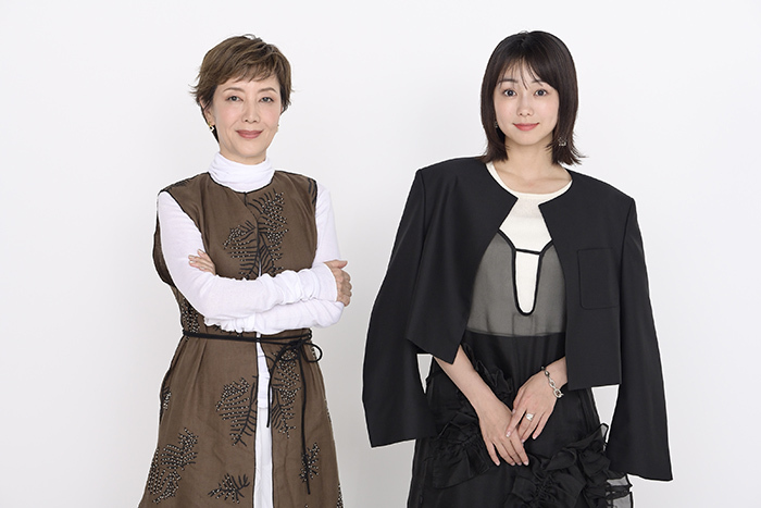 （左から）戸田恵子、高田夏帆