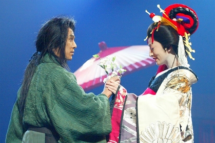 <匿名配送> 2005年　劇団新感線　吉原御免状　パンフレット&フライヤー 劇団 新感線/舞台パンフレット「吉原御免状」2005 堤真一/松雪