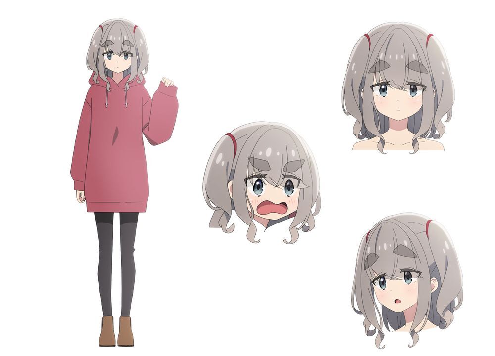 瑞浪絵真（CV.指出毬亜） （C）あfろ・芳文社／野外活動プロジェクト