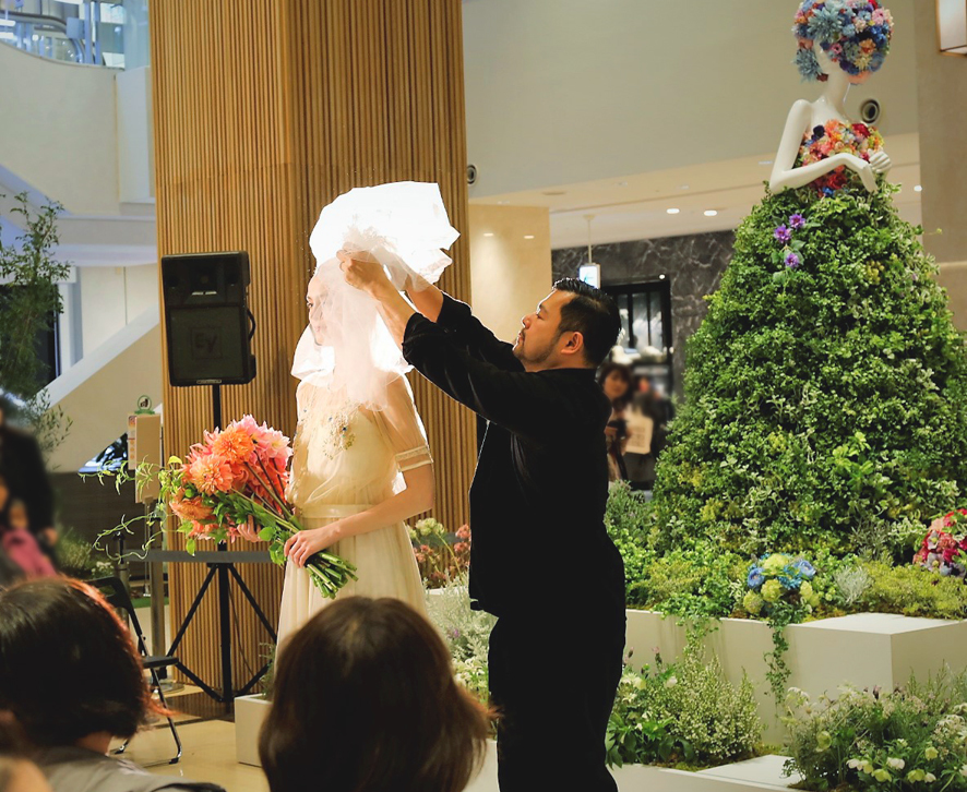 世界で唯一の 花結い師 が手がける フォトジェニックな花の世界 玉川高島屋s C Spring Festival イベントレポート Spice エンタメ特化型情報メディア スパイス