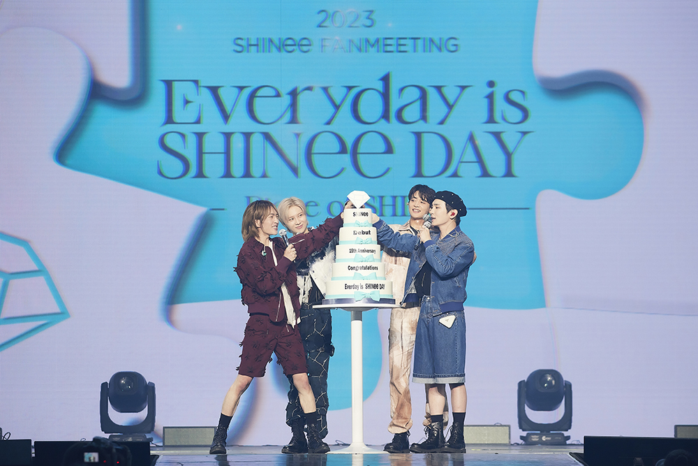 SHINee、約4年8ヵ月月ぶりファンミーティング開催「今年はSHINeeの年