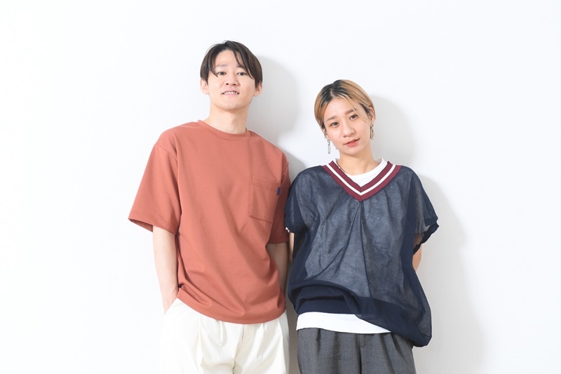 左から　西川大貴、桑原あい