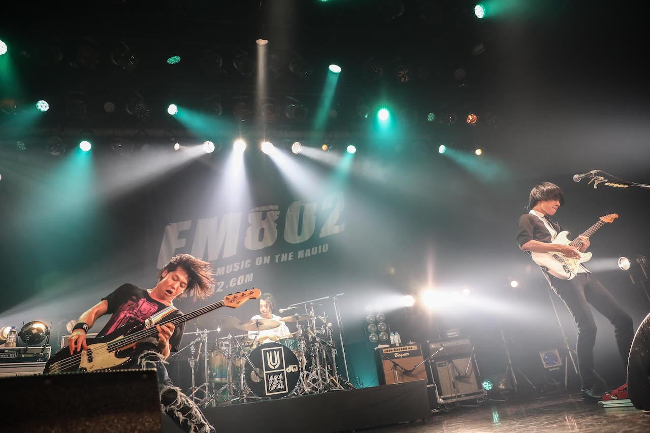 Unison Square Garden と Rock Kids 802 Ochiken Goes On