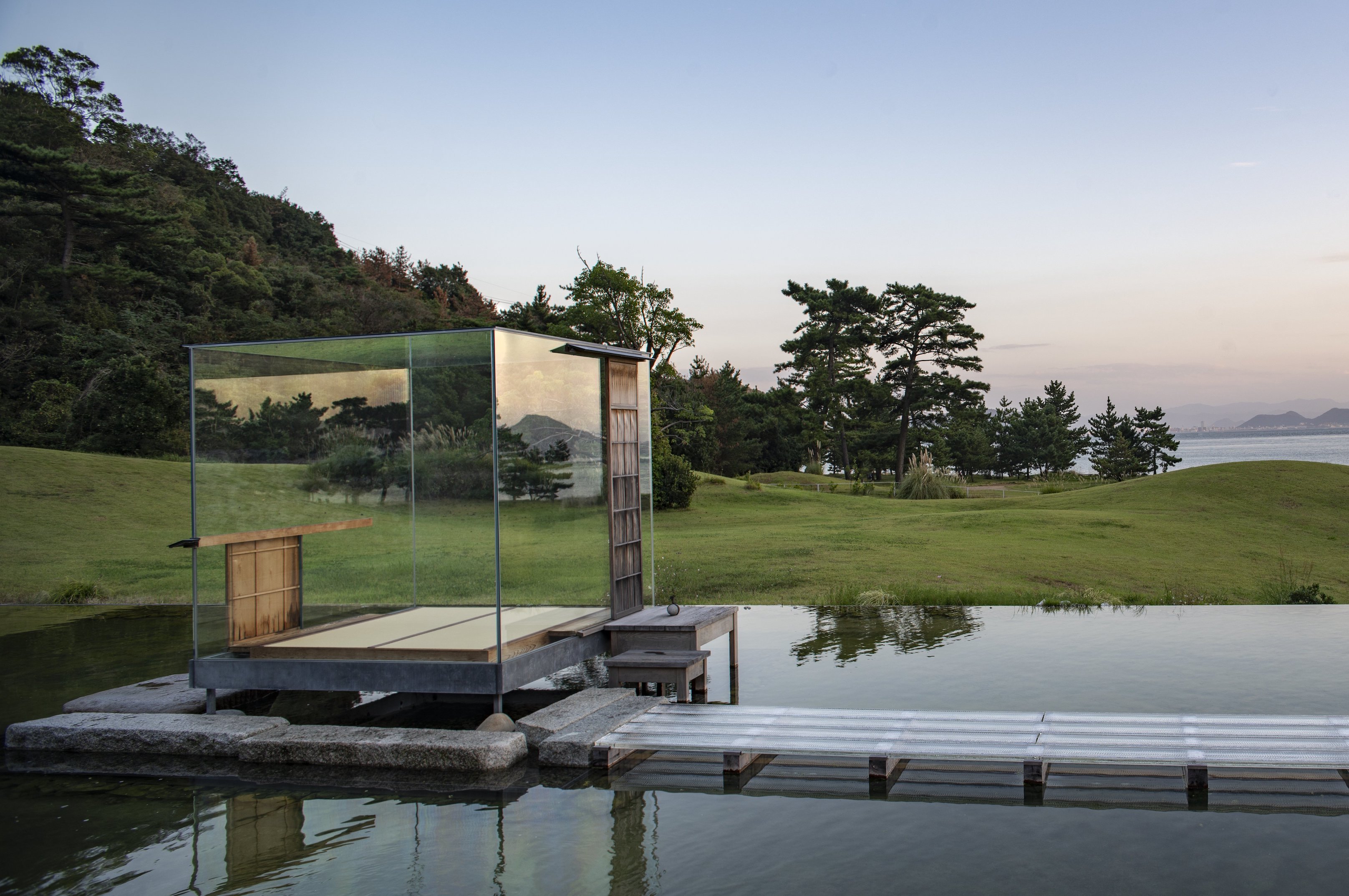 Hiroshi Sugimoto, Glass Tea House ” Mondrian” , 2014