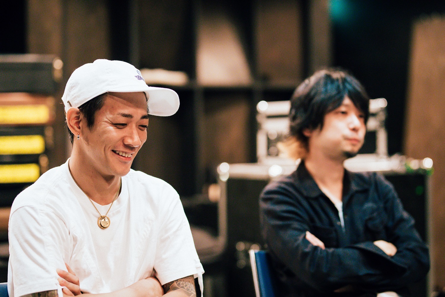 Nothing's Carved In Stone・村松拓、生形真一 撮影＝上山陽介