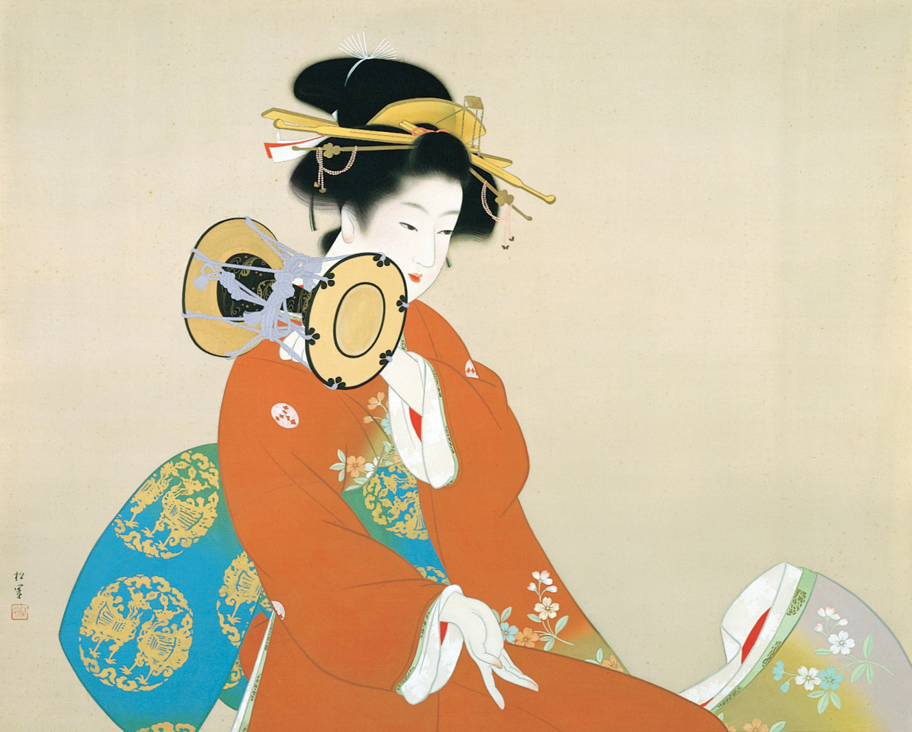 東西美人画の名作 序の舞 への系譜 が東京藝術大学大学美術館で開催 江戸時代の風俗画や浮世絵から 上村松園 序の舞 まで Spice エンタメ特化型情報メディア スパイス
