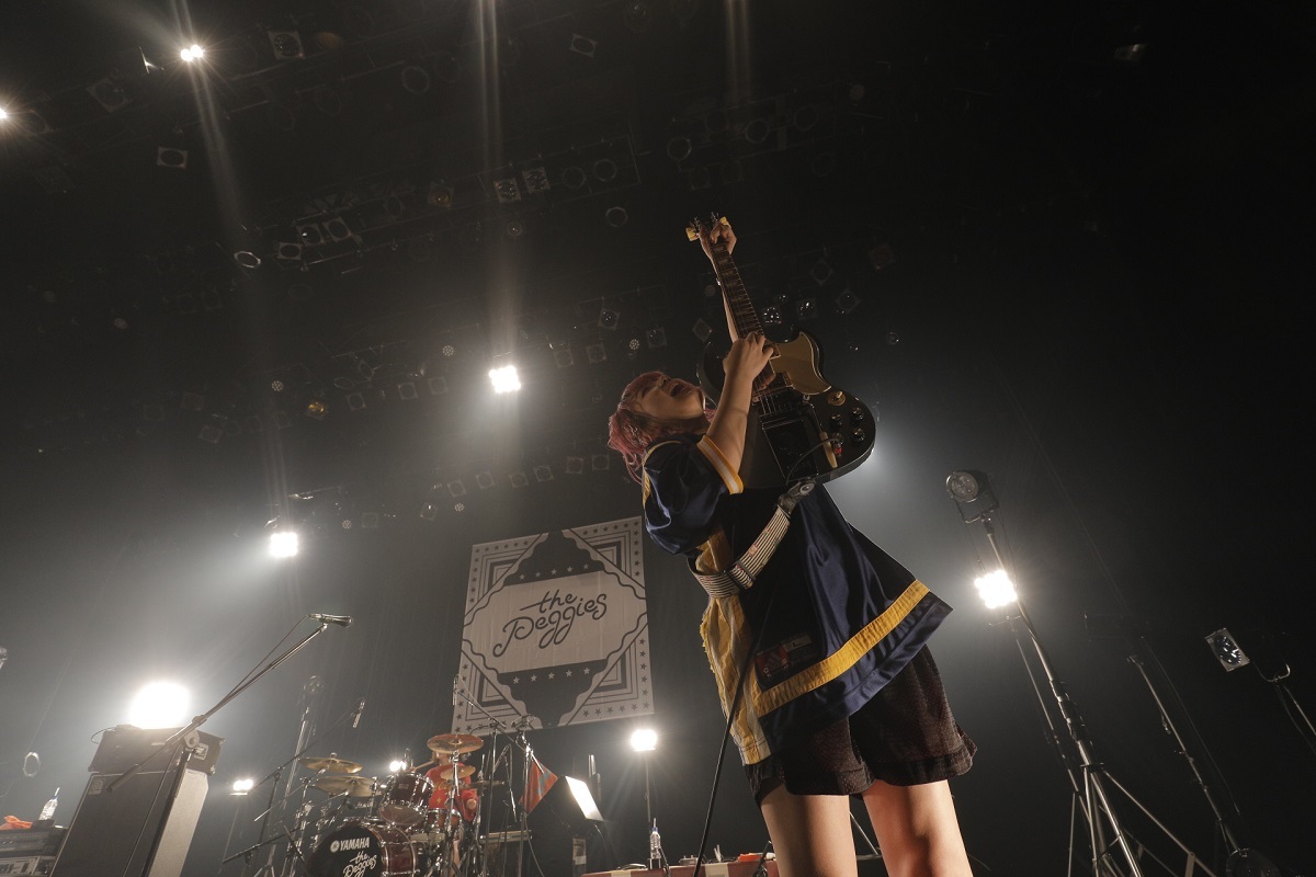 the peggies 撮影＝Wataru Nishida(WATAROCK) 、Amiri Kawabe(WATAROCK)