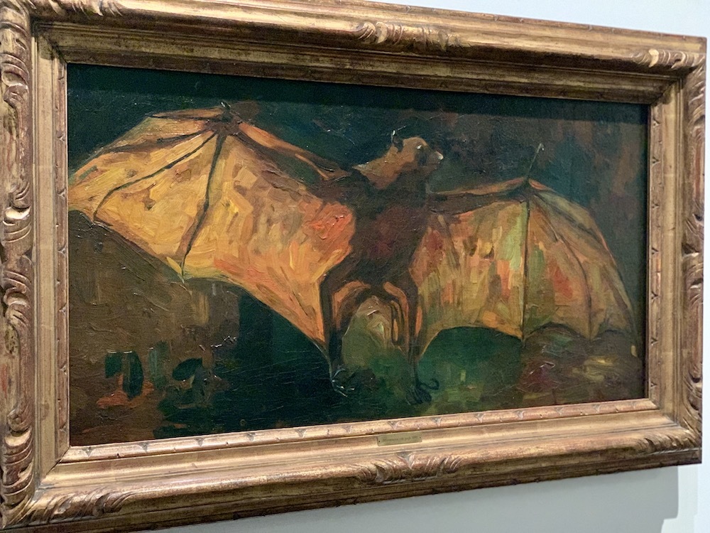 フィンセント・ファン・ゴッホ《コウモリ》1884年、ファン・ゴッホ美術館、アムステルダム（フィンセント・ファン・ゴッホ財団）