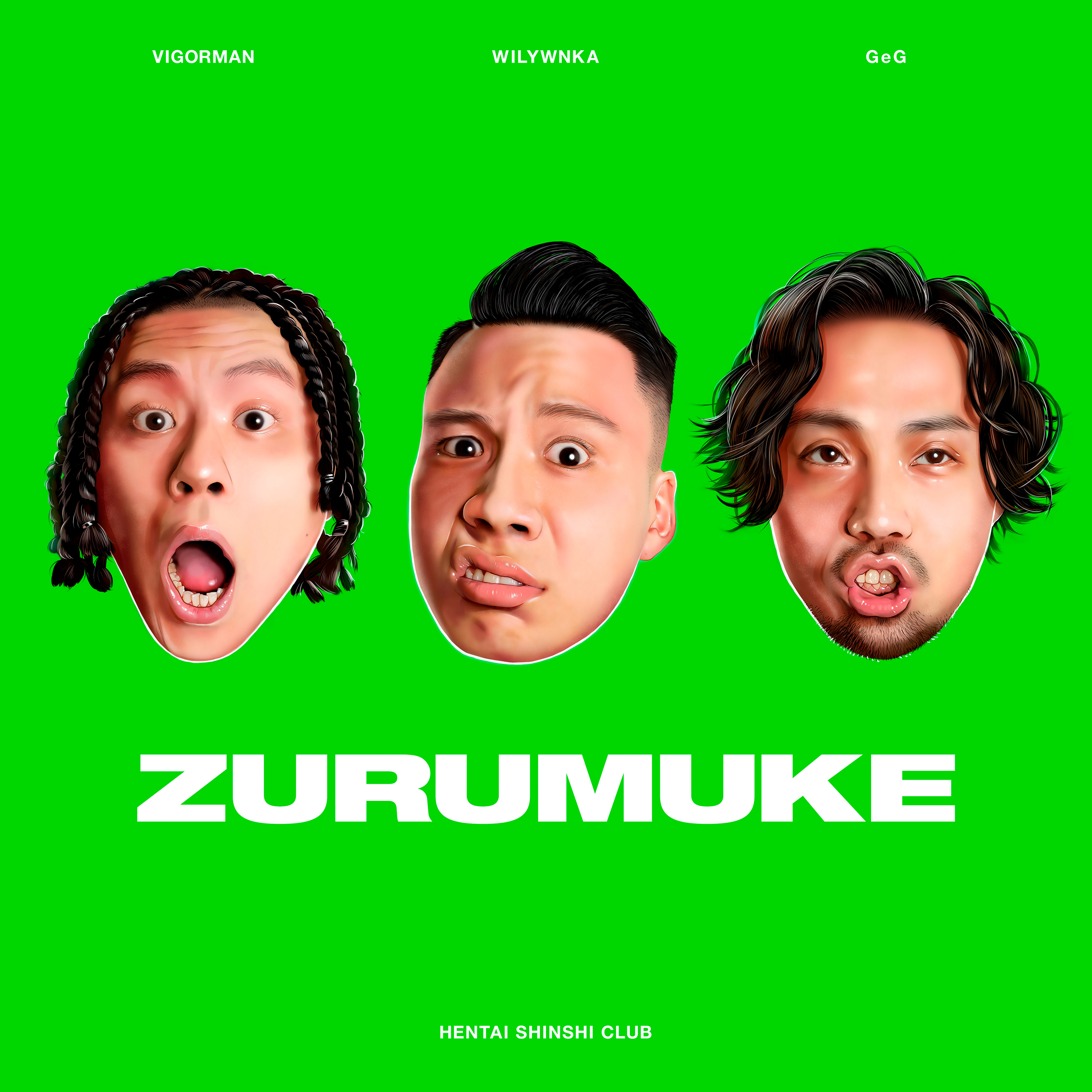 変態紳士クラブ、1stアルバム『ZURUMUKE』のトラックリストとジャケ写を全公開 | SPICE - エンタメ特化型情報メディア スパイス