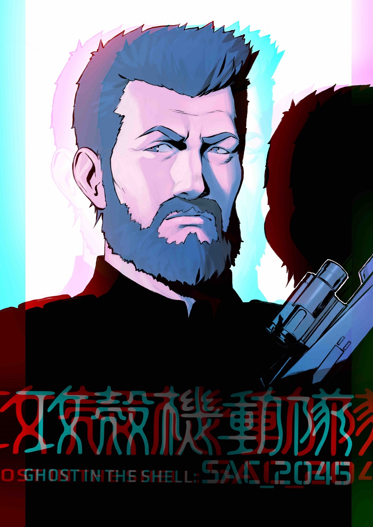 「攻殻機動隊 SAC_2045」キャラクタービジュアル＜イシカワ＞ （c）士郎正宗・Production I.G/講談社・攻殻機動隊2045製作委員会