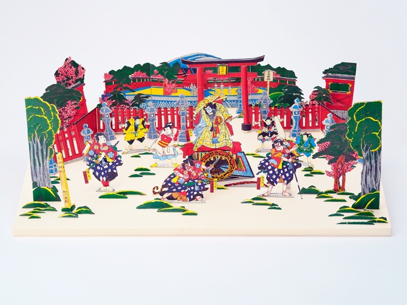 組上燈籠『菅原伝授手習鑑 車引』