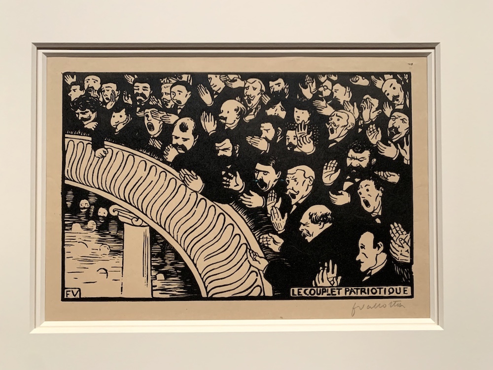 《祖国を讃える歌》1893年 木版 17.7×27.２cm