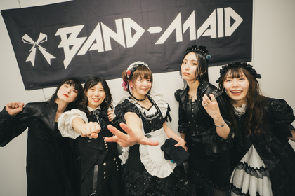 BAND-MAID、“メイドの日”に全国ツアー『BAND-MAID TOUR 2025』が開幕　大阪・神奈川・東京公演スケジュールを追加発表