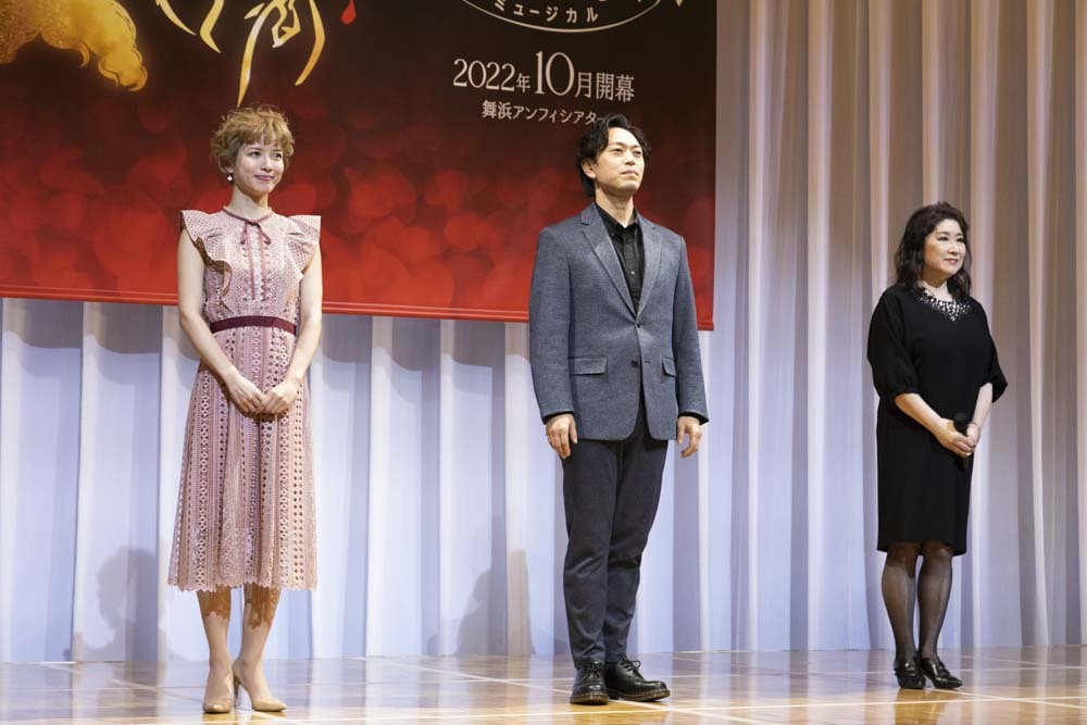 劇団四季『美女と野獣』（新演出版）製作発表会見（撮影:池上夢貢）
