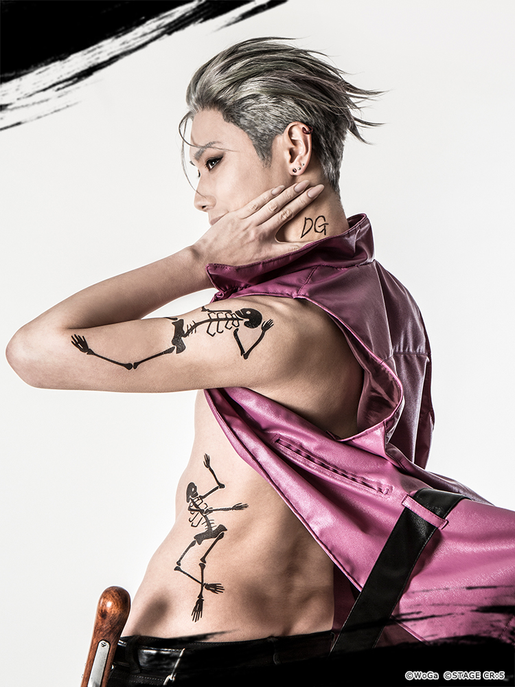 バクシー・クリステンセン役 馬庭良介 (C)WoGa (C)STAGE CR:5