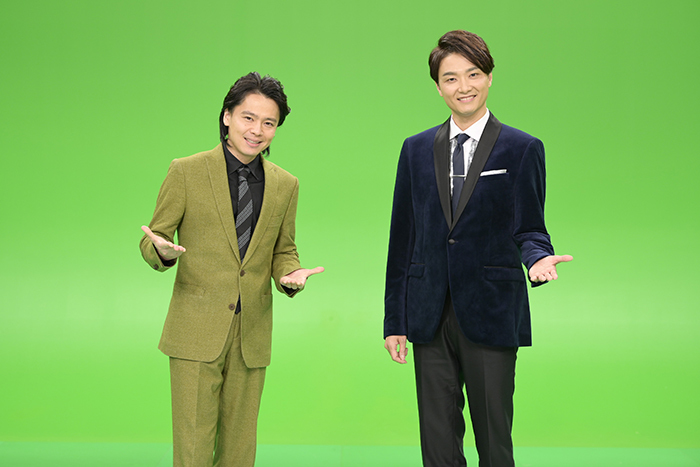 中川晃教×井上芳雄が時空を超えた共演に向けて収録「僕たちの関係が