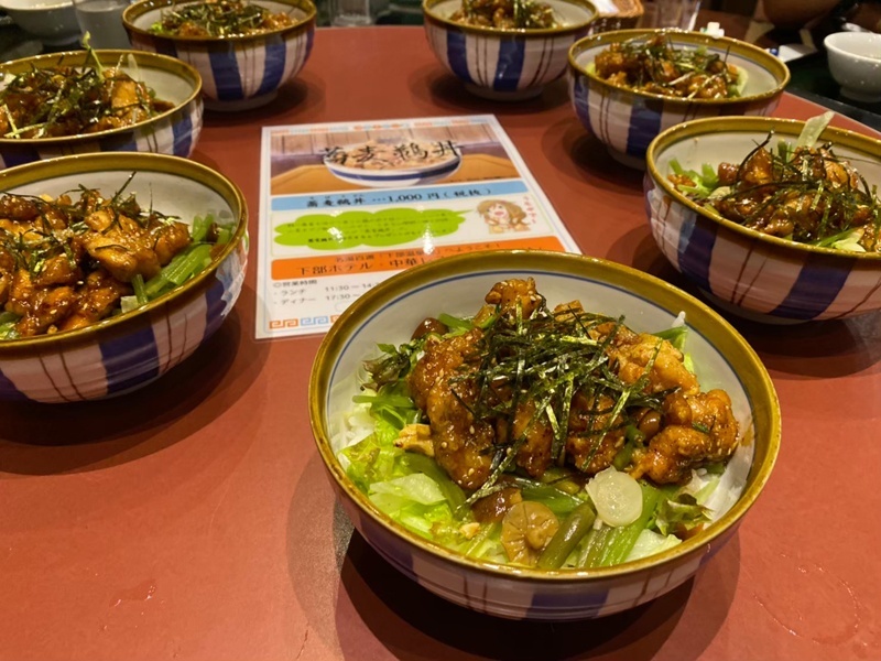 蕎麦鵜丼