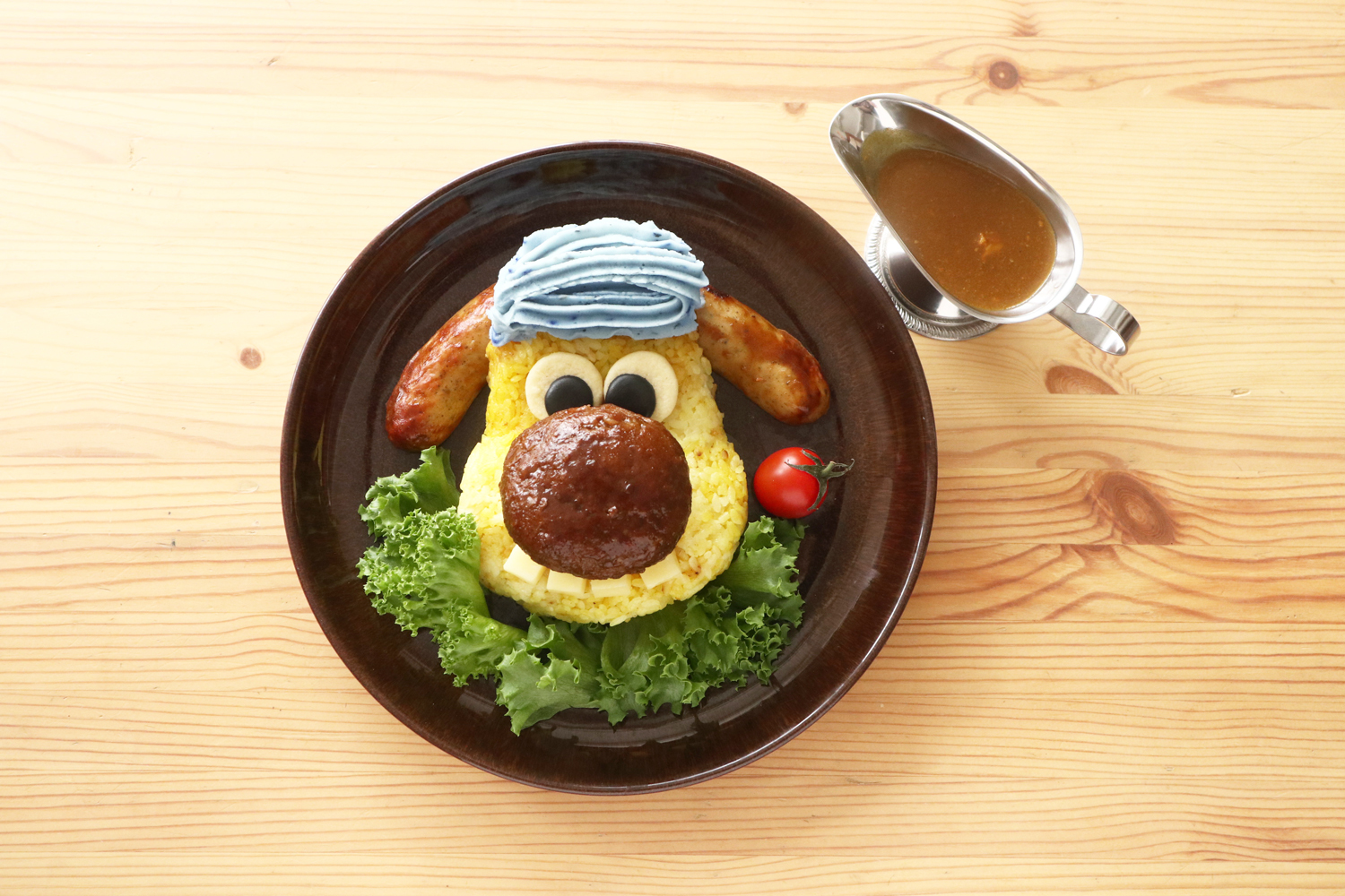 ビッツァーのハンバーグプレート