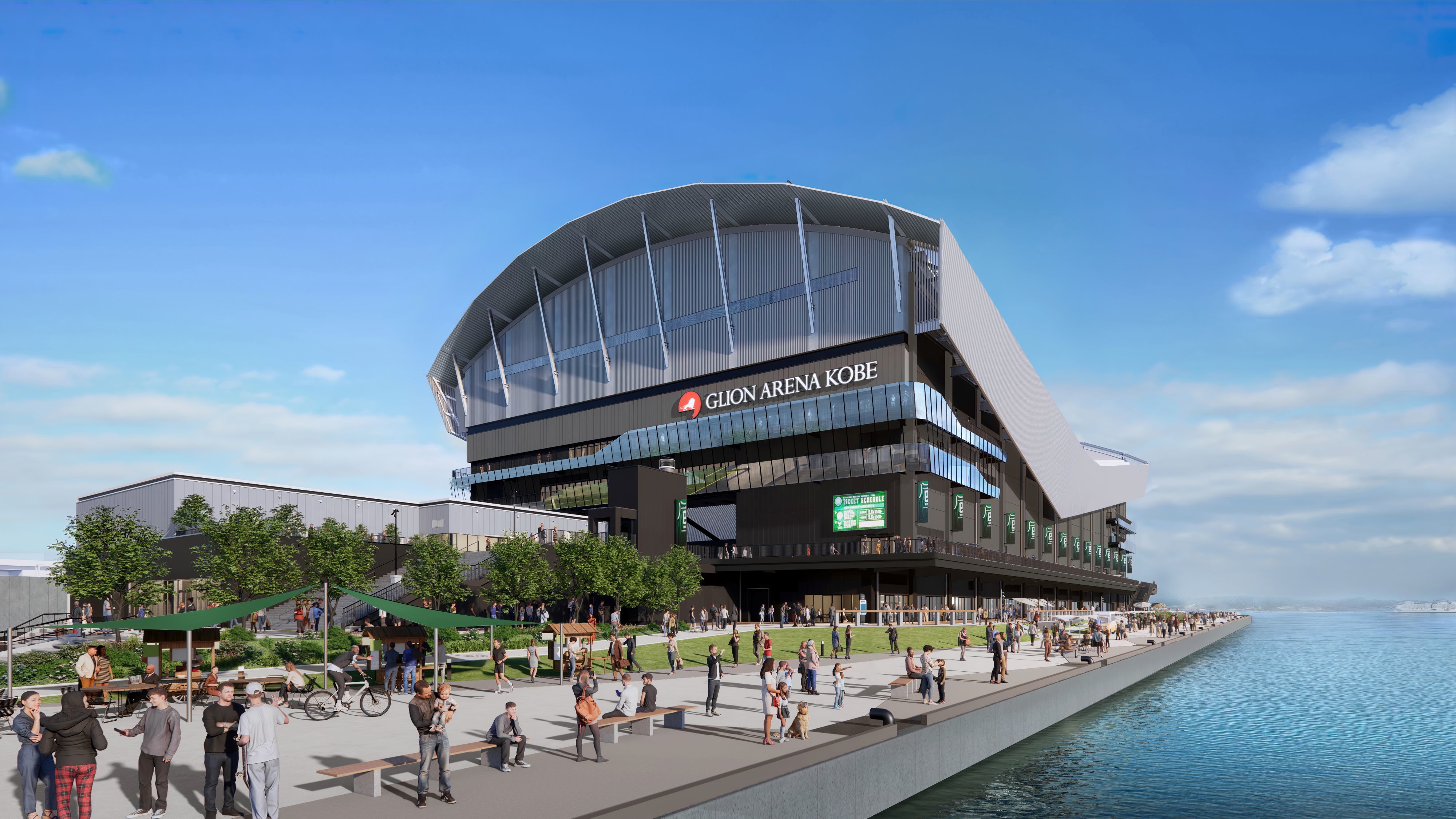 GLION ARENA KOBE 正面イメージ