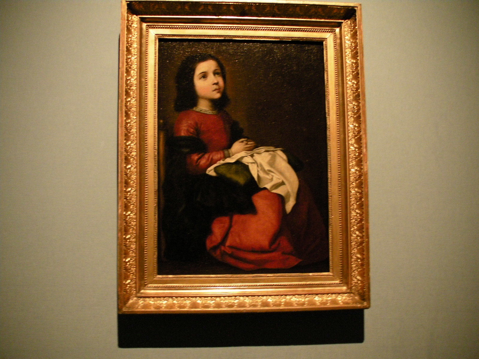 フランシスコ・デ・スルバラン《聖母マリアの少女時代》（1660年頃）