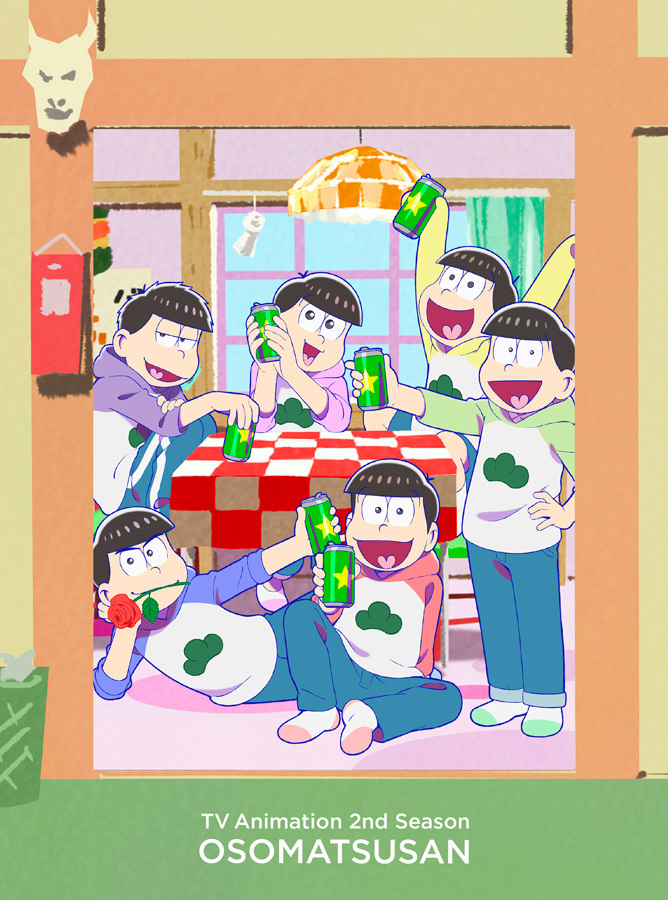 おそ松さん』第3期ティザービジュアル＆第2期BOXのジャケット写真が