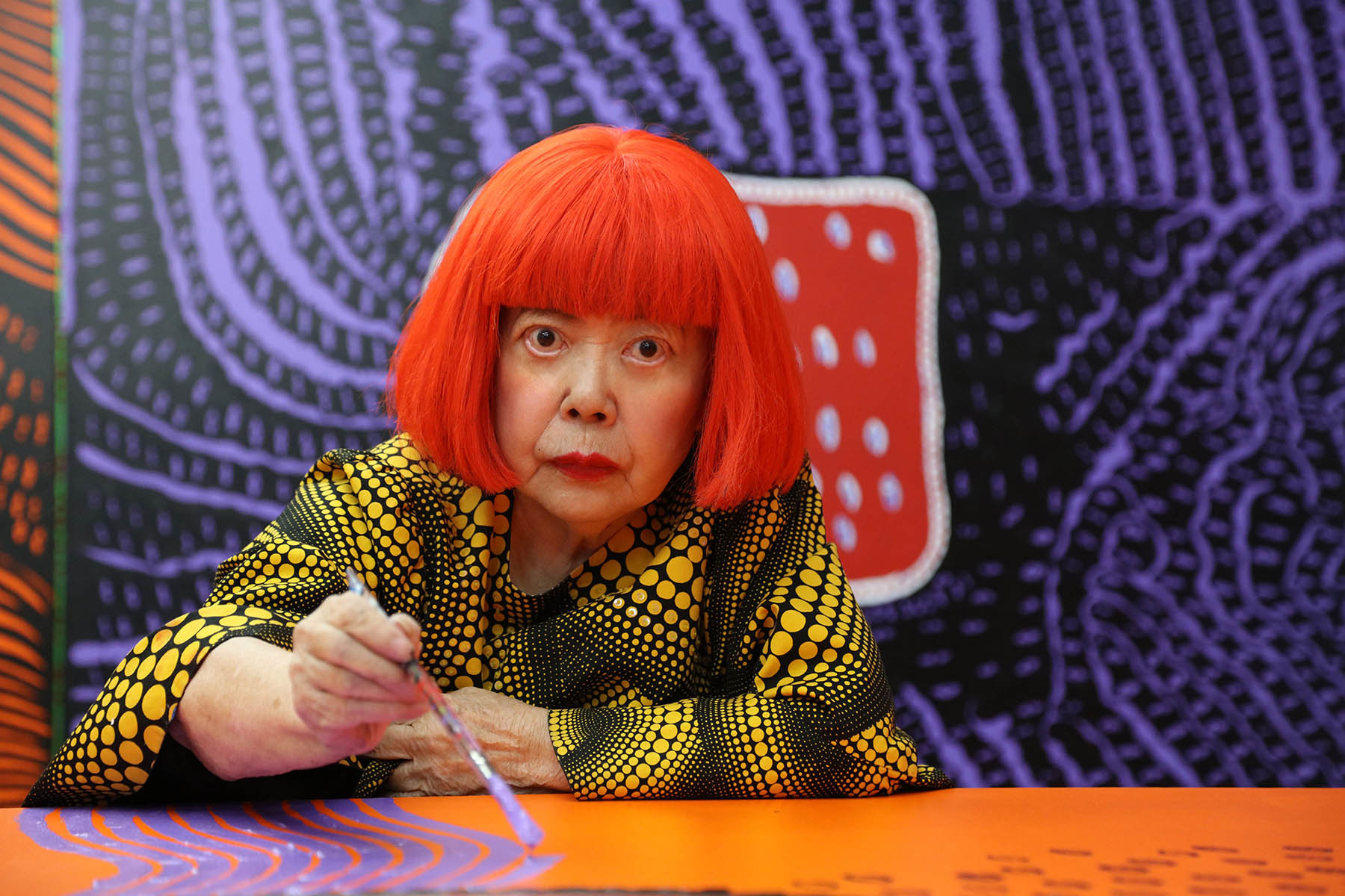 草間 彌生　(c)YAYOI KUSAMA