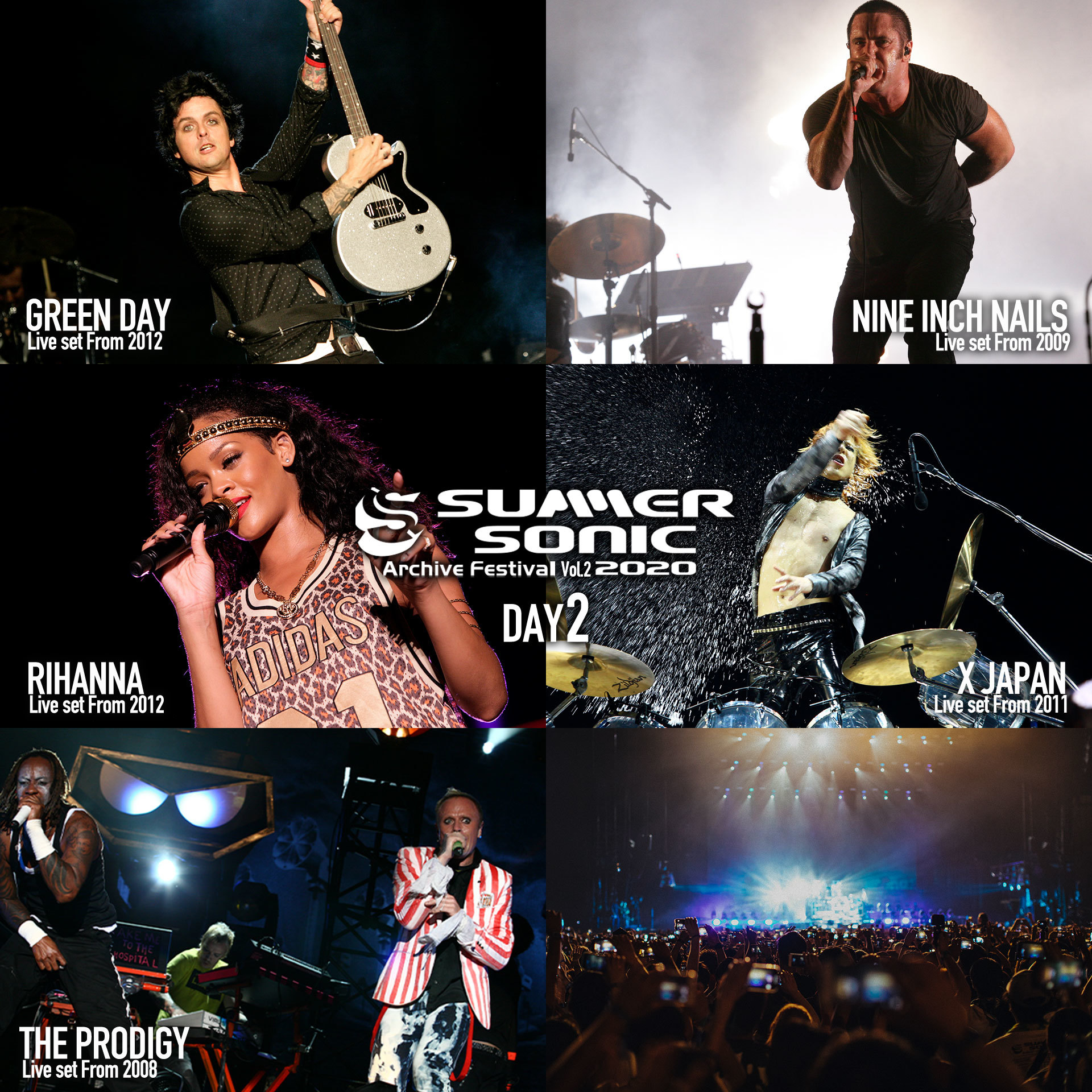 B'z、X Japan、オアシス、グリーン・デイら 『SUMMER SONIC 2020