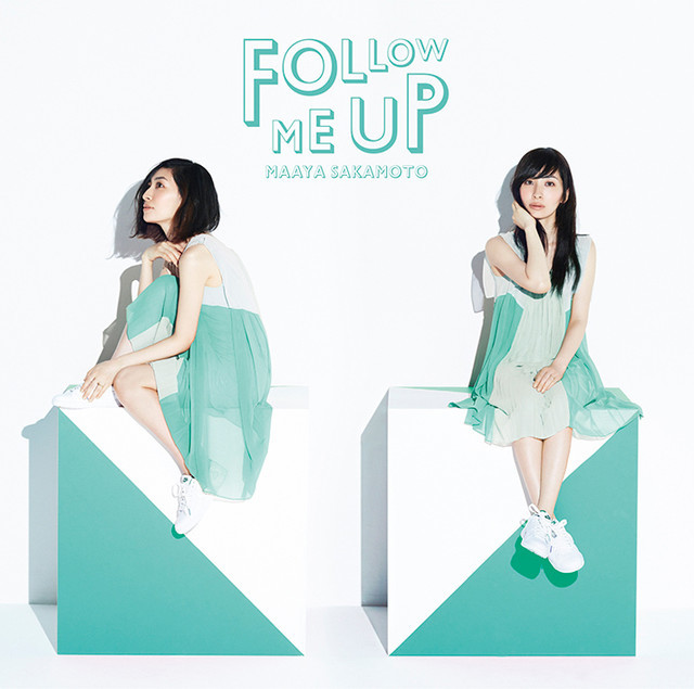 坂本真綾「FOLLOW ME UP」初回限定盤ジャケット