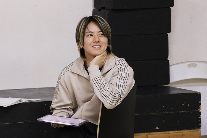 SUGARBOY 6th. "mini theater creation 2025"『春醒』稽古場より　寶珠山 駿