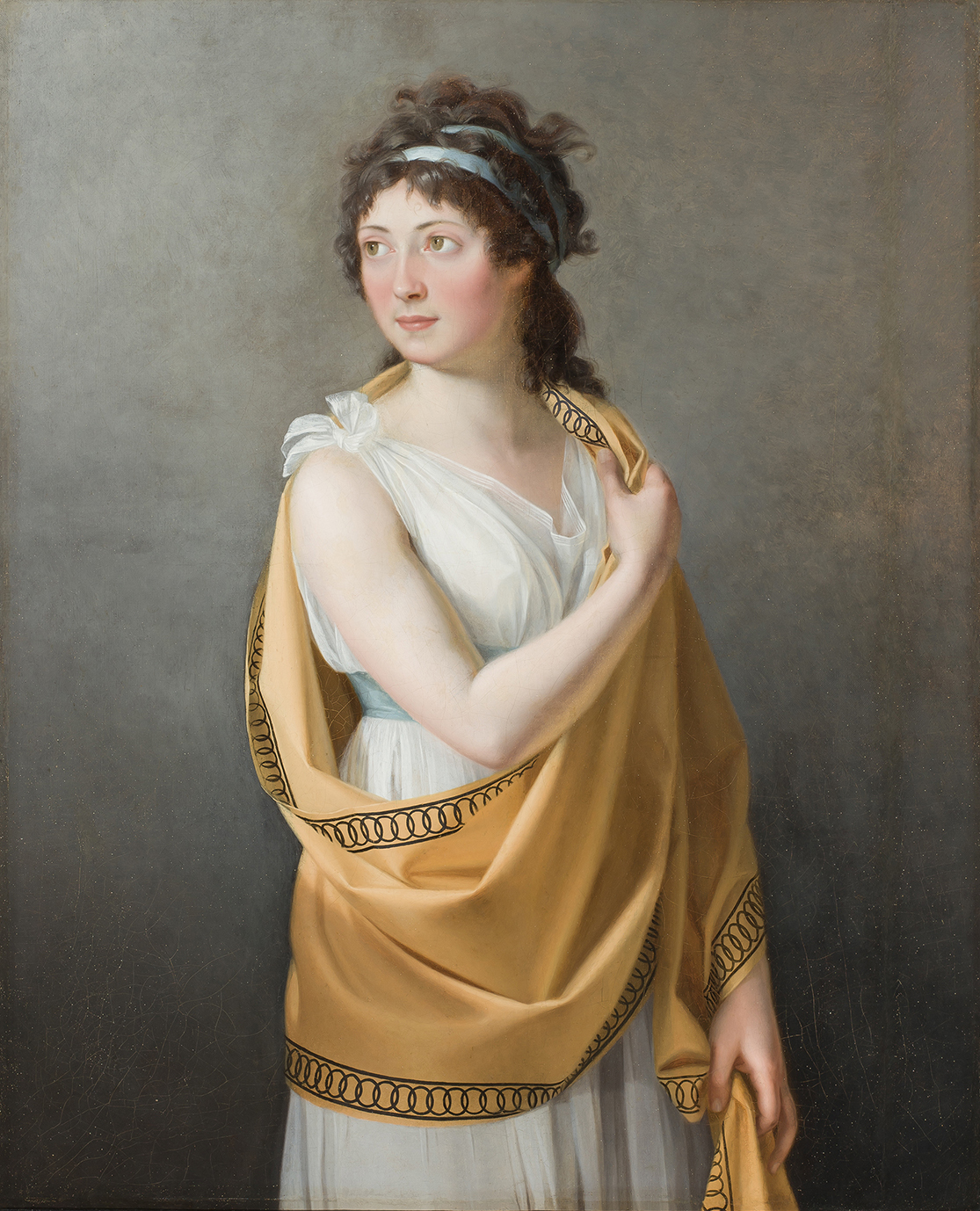 マリー＝ギユミーヌ・ブノワ「婦人の肖像」1799年頃、 油彩／カンヴァス　サンディエゴ美術館 (c)The San Diego Museum of Art