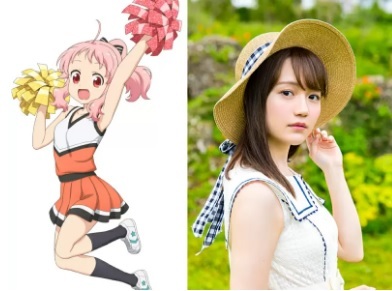 鳩谷こはね役の尾崎由香 (c)卯花つかさ・芳文社／アニマエール！製作委員会