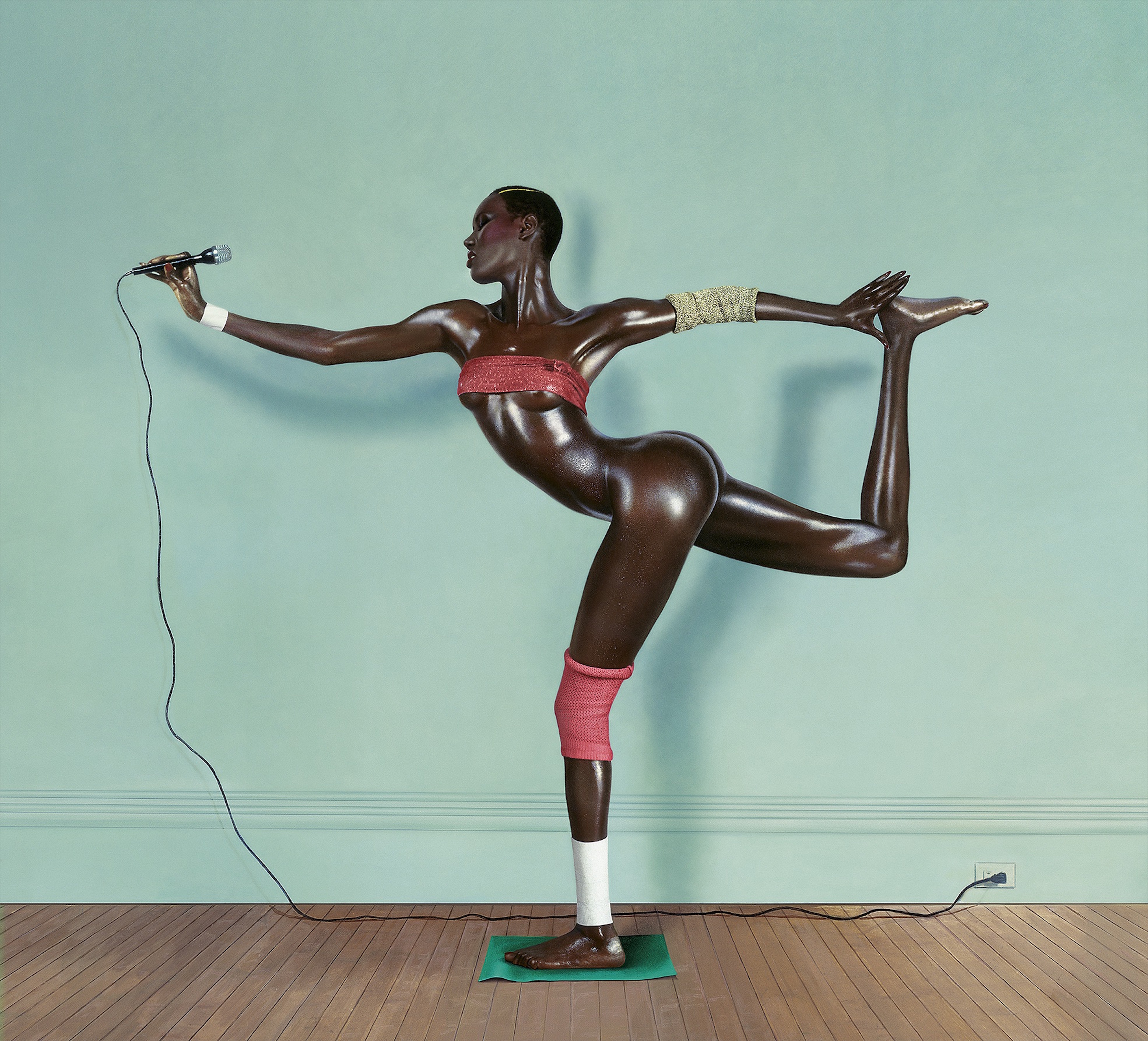 ジャン=ポール・グード「Grace revised and updated, painted photo, New York」1978年 (c) Jean-Paul Goude