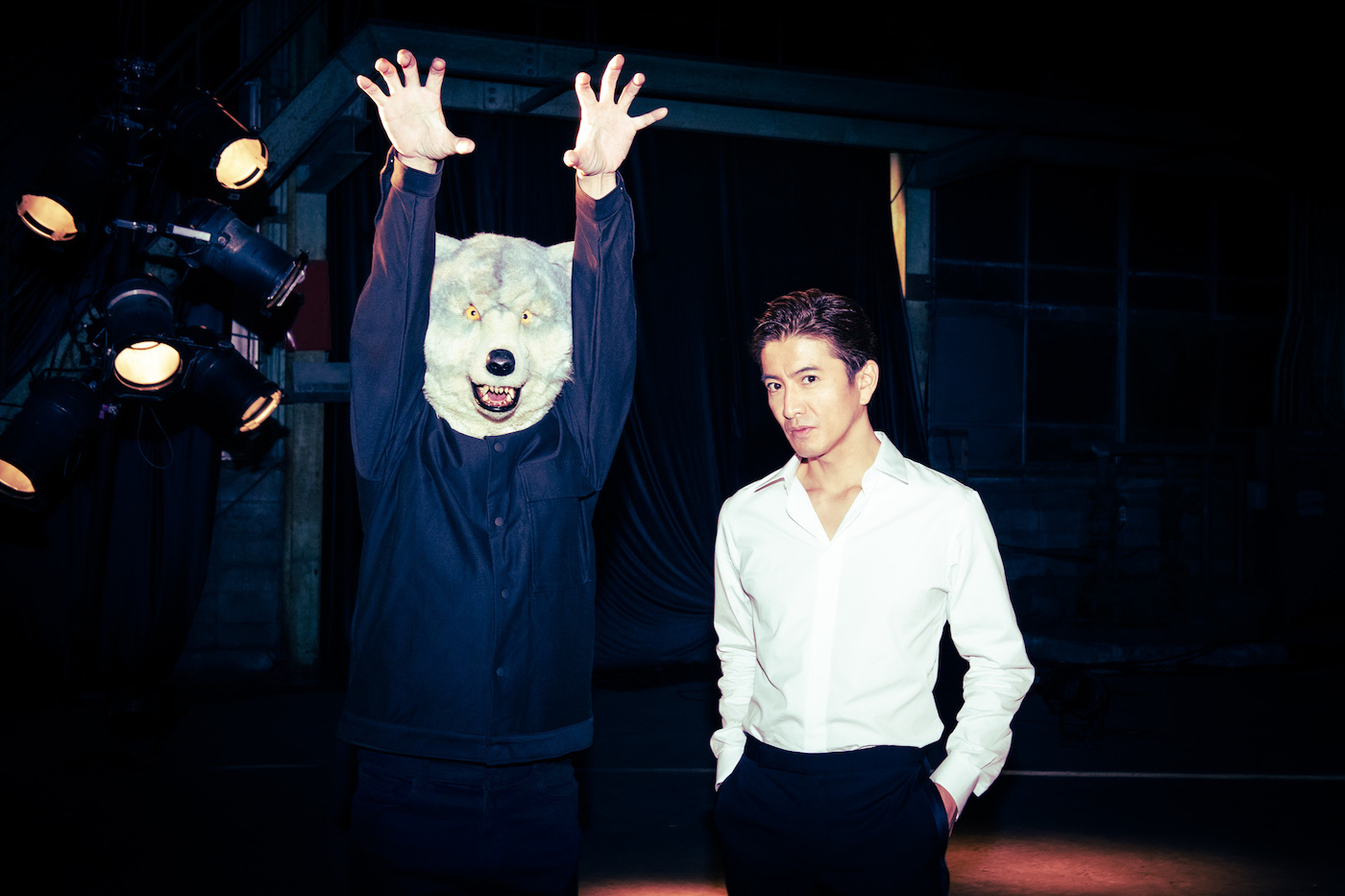 Kamikaze Boy（MAN WITH A MISSION）、木村拓哉 　Photo by田中聖太郎