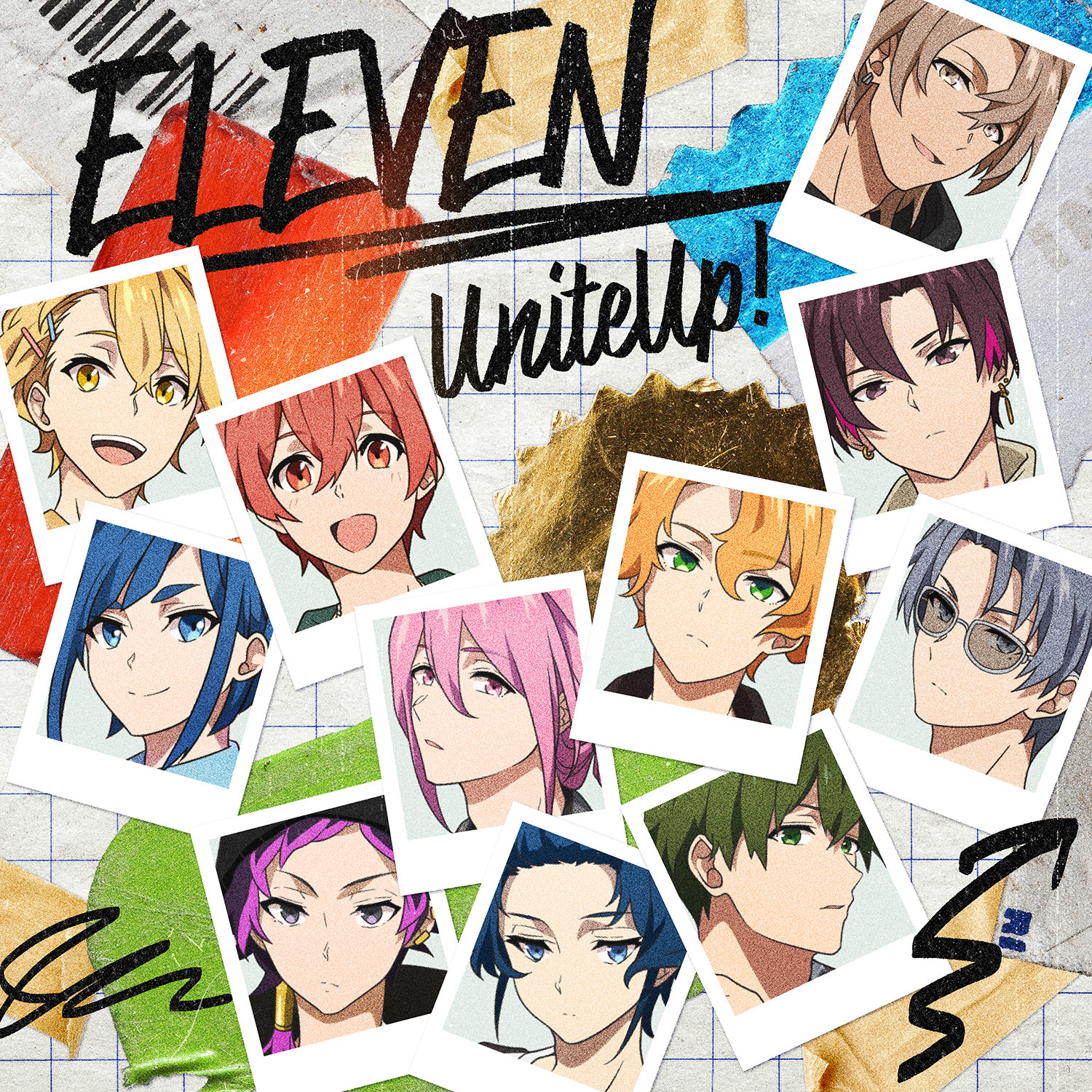 UniteUp!「ELEVEN」配信ジャケット （c）Project UniteUp!