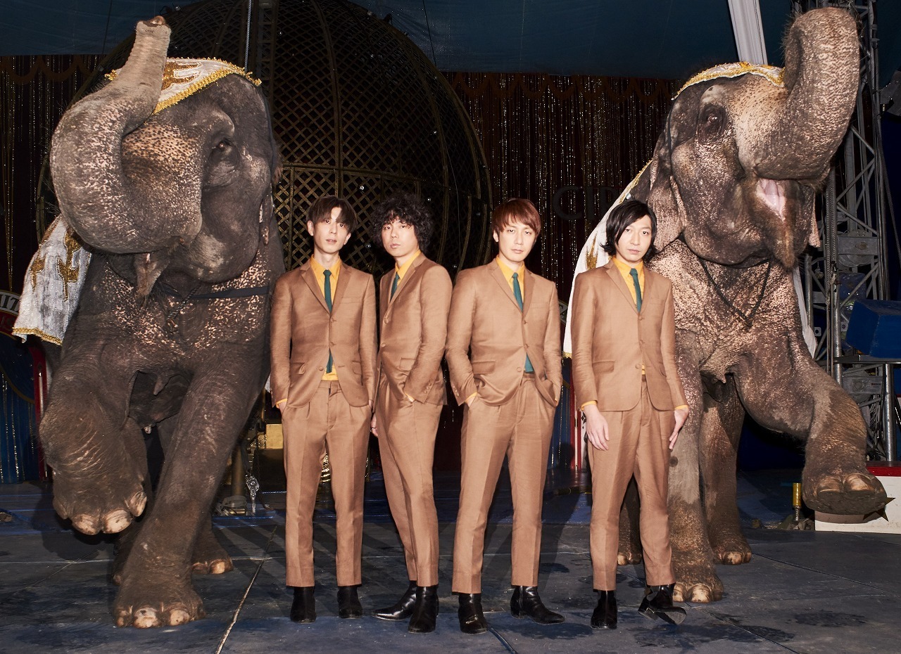 THE BAWDIES（L⇒R：MARCY、TAXMAN、ROY、JIM）