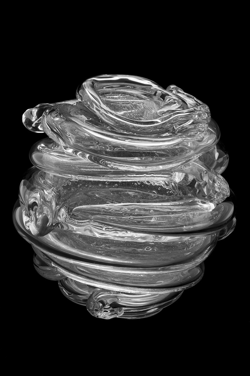 Ritsue Mishima, ISTANTE, 2016, glass, 40x40x39.5cm