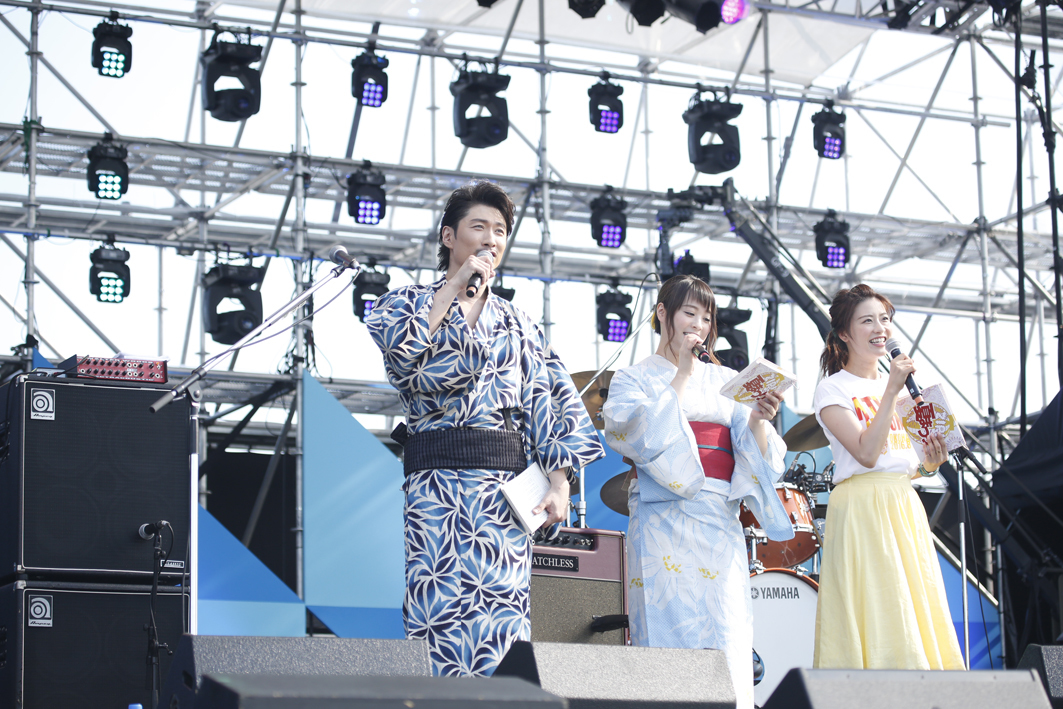 Kana Boon ナオト インティライミ Exile The Secondらが炎天下の横浜を盛り上げる Zip 夏祭り16 レポート Spice エンタメ特化型情報メディア スパイス