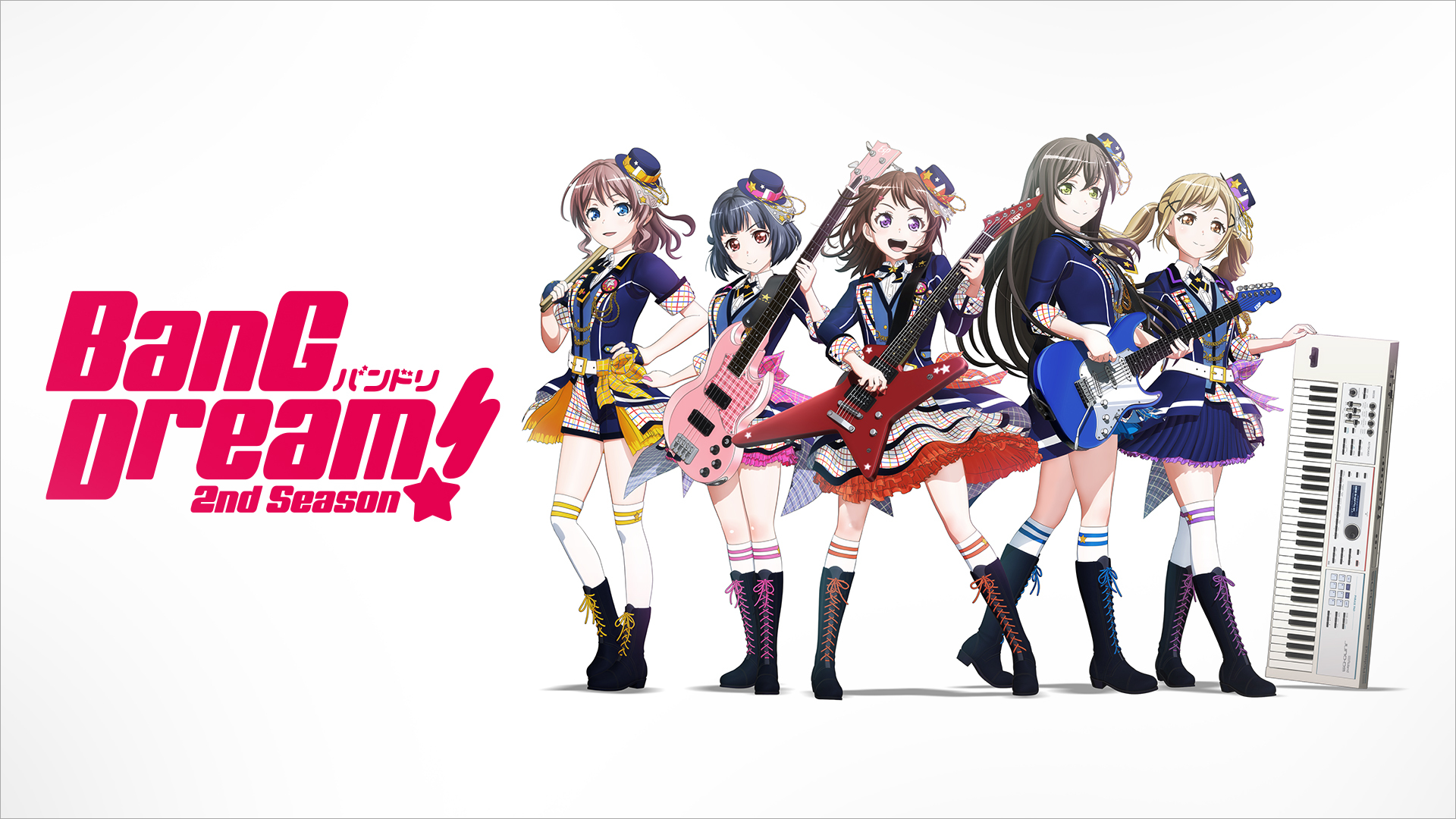 『BanG Dream! 2nd Season』キービジュアル (C)BanG Dream! Project