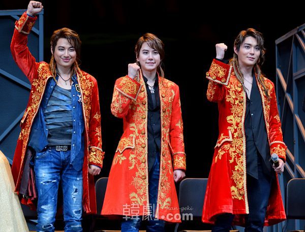 2016年版のヴォルフガング、イ・ジフン、キュヒョン、チョン・ドンソク