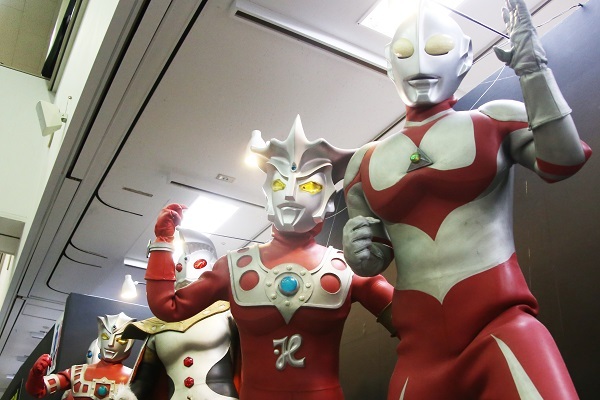 『超・体・感ウルトラマンフェスティバル2015』展示の様子