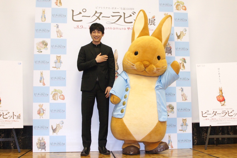 ディーン フジオカが ピーターラビット 展 オフィシャルサポーターに就任 Spice エンタメ特化型情報メディア スパイス