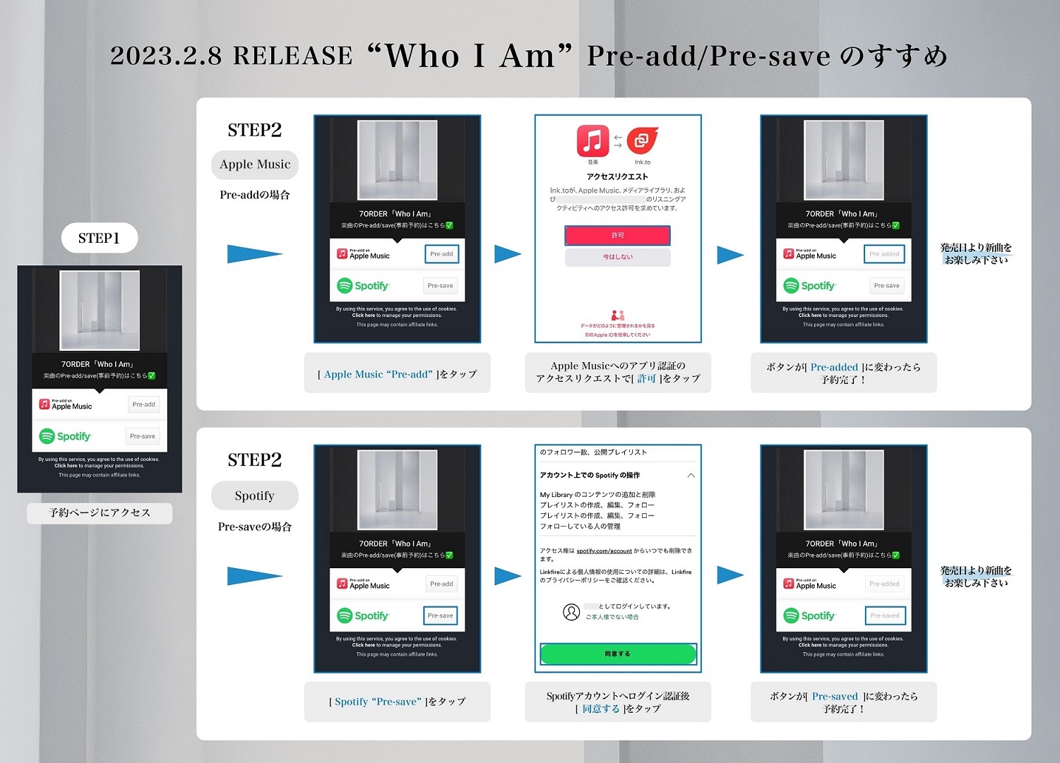 「Who I Am」Pre-add/Pre-save登録はこちら