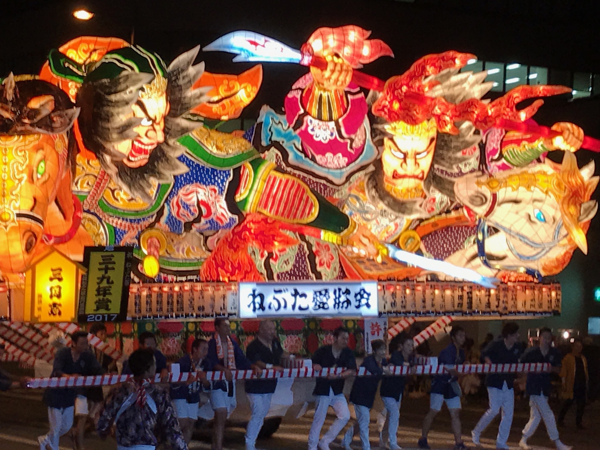 200万人超を熱狂させる日本屈指の祭り『青森ねぶた祭』 巨大ねぶたの 