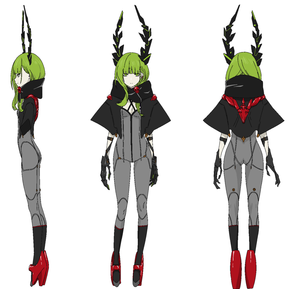 デッドマスター設定画 (c)B★RS/ブラック★★ロックシューター DAWN FALL製作委員会